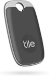 Tile Pro (2022) Bluetooth Item Finder, 1 Pack, 120m finding range, works with Alexa and Google Smart Home, iOS and Android Compatible, Find your Keys, Remotes & More, Grey