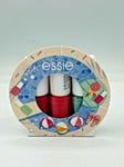 ESSIE Gift NAIL VARNISH  water melon cute as a button & mint candy apple sealed 