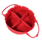 Basket Liner for INSTANT Vortex 3.8L 5.7L Air Fryer Silcone Non-Stick Mat Red