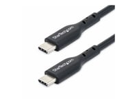 Startech.Com 3M Usb-C Charging Cable, Usb C Cable, 60W 3A Pd - Usb-Kabel - 24 Pin Usb-C (Hane) Till 24 Pin Usb-C (Hane) - Usb 2.0 - 5 / 9 / 12 / 15 / 20 V - 3 A - 3 M - Usb Power Delivery (60W), Stöd För Power Delivery 2.0, Halogenfri, Passiv - Svar
