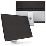 kwmobile Cover Compatible with Apple iMac 27" / iMac Pro 27" - 4-in-1 Case for Monitor and Accessories - Dark Grey