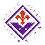 Iconic Puzzles, Fiorentina Logo, Produit Officiel, Puzzle en Bois pour Adultes et Enfants, Bois 100% Durable, Taille M 250 pièces