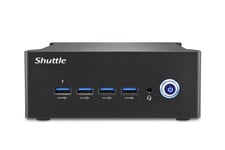Shuttle Nano Pc Nt10h5, 1L Storlek Pc, Mini-Pc, Barebone, Intel® Soc, Ddr5-Sdram, Pci Express, 120 W