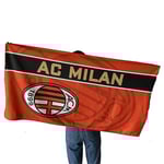 Ac Milan Strandhandduk, Extra Stor Resemikrofiber Strandhandduk, Snabbtorkande Handduk För Simmare Sandfri Strandhandduk För Kvinnor Män Kvinnor, Cool Pool Tow