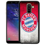 Samsung Galaxy A6 Plus (2018) Soft Case (svart) Fc Bayern