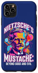 iPhone 11 Pro Max Nietzsche's Mustache Beyond Good And Evil Quote Philosophy Case