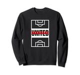 Tekkers United Football Pitch Team Tekker Utd Matching Kit Sweatshirt