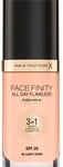 Max Factor Facefinity All Day Flawless 3 in 1 Liquid Foundation, Lightweight Oil