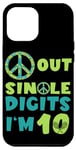 iPhone 15 Pro Max Peace Sign Out Single Digits Tennis 10 Years Old Birthday Case