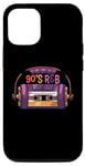 Coque pour iPhone 12/12 Pro Vibe Retro Cassette Tape Old School 90s R & B Music RnB Fans