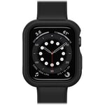 OtterBox Bumper All Day pour Apple Watch Series SE 2e gen/SE 1e gen/6/5/4 44mm, Antichoc, anti-chute, élégant étui de protection pour Apple Watch, protège l'écran et les bords, Noir