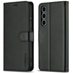 LC.IMEEKE Plånboksfodral Samsung Galaxy S25 Plus Svart