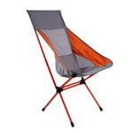 Camping Chair Compact Portable Ultralight Folding Backpacking Chairs In A Carry Bag For Camping Beach Fishing Picnic Folding Camping Chairs (Color : Gray, Size : 43 * 36 * 96cm)
