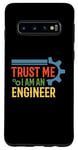 Coque pour Galaxy S10 I'm A Engineer Gears Engineering Job Titiles
