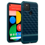 Caseology Parallax Case Compatible with Google Pixel 5 - Aqua Green