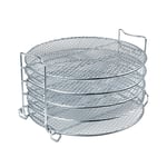 Dehydrator Rack For Ninja Foodi Accesories, Pressure Cooker and Air Fryer 6.5 Quart & 8 Quart - Stainless Steel Cooker Rack With Five Stackable Layers