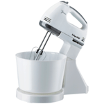 Hand Stand Mixer Cooking Food Baking With 2L Bowl Kitchen Dough Hooks 2 Beaters