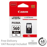 Original Canon PG560XL Black Ink Cartridge - For Canon PIXMA TS5350