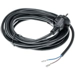 Câble électrique compatible avec Nilfisk Alto Aero 21, GD1000 aspirateurs - 6 m, 1000 w - Vhbw