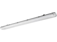 Gtv G13 G-Tech Hermetisk Armatur För 2 Lysrör 1200Mm 236 T8 Led-J Ip65 Abs/Ps Grå Gt-Her2x36-00