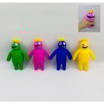 Nya Rainbow Friends Squishy Kawaii Squishy Squish Anime Figur Squishies Långsam Stigande Stressavlastning Squeeze Leksaker För Barn 5