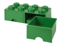 LEGO Friends Storage Brick 8 - Lagerboks - 2 skuffer - mørk grønn