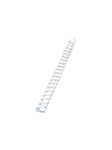 CombBind indbindingsryg Combs 22mm A4 21R Hvid - Plastic binding comb