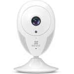 Caméra Surveillance WiFi 1080P Full HD, EZVIZ Caméra IP sans Fil, Caméra de Sécurité Bébé Compatible avec Alexa, 135° Grand Angle, D