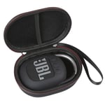 WERICO Hard Case + Silicone Case for JBL Clip 4 Bluetooth Speaker Black + Silicone Case