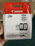 Canon 545 546 multi pack for Pixma MG3050 Printer - New, Genuine
