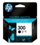 Original HP 300 Black Ink Cartridges Standard Capacity (CC640EE)