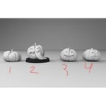 MakeIT Halloween Roliga & Annorlunda Pumpor, Pumpa:3, (large) Guld Xl