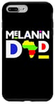 Coque pour iPhone 7 Plus/8 Plus Melanin Dad Black Juneteenth Africa Daddy Men Dada