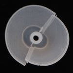 (Transparent White)10pcs Hearing Amplifier Ear Plugs Flexible Horn Shaped SG5