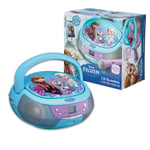 Frozen Elsa and Anna CD Boombox with Microphone and FM Radio NEW BOXED