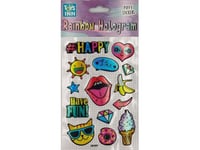 Stnux Naklejki Rainbow Hologram - Happy 8622 Stnux P6