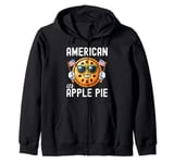 Cute American as Apple Pie shirt For Men Women Kids Zip Hoodie