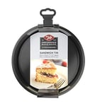Tala Performance, Loose Base Round Sandwich Cake Tin, Professional Gauge Carbon Steel with Eclipse Non-Stick Coating, 18 cm / 7" Cake Pan; Ideal for cakes, sponges and tiered cakes