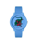 Lacoste Analogue Quartz Watch for men Lacoste.12.12 x Netflix with Blue Silicone bracelet - 2011266