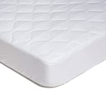 Caleffi - Protège-Matelas Confort Anti-acariens | Design Italien Depuis 1962 | Convient pour lit Une Place et demie, Couleur Unique, Taille Une Place et demie, matériau Coton