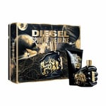 Diesel Spirit Of The Brave Gift Set - 50ml EDT + 100ml Shower Gel; Genuine