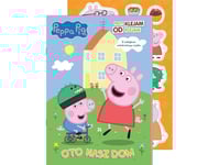 Peppa Pig, Klistra Fast Och Ta Loss 6. Här Är Vårt Hus