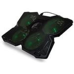 SUREFIRE Bora Gaming Laptop Cooling Pad, Green