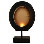 Lesli Living Oval ljusstake på fot ägg 21x9x32,5 cm 441256