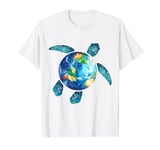 Save The Planet Turtle Recycle Ocean Environment Earth Day T-Shirt