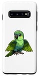Galaxy S10 Cute Green Cheek Conure Gifts I Scream Conure, Conure Parrot Case