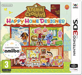 Animal Crossing: Happy Home Designer + amiibo Card + NFC Reader/Writer (Nintendo 3DS)