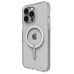 Gear4 iPhone 14 Pro Max (6.7) Crystal Palace Snap Case - Crystal Clear MagSafe Compatible - D3O Impact Protection Technology - Slim Design - Antimicrobial Treatment
