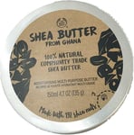 The Body Shop Shea Butter 100% Natural, for Dry Skin, Green Scent, Vegan