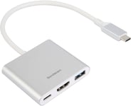 Sandstrom 3-in-1 USB-C hubi